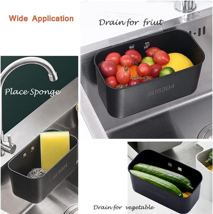 Stainless Steel Sink Strainer Kitchen Food Catcher Sink Strainer Basket for Filter Kitchen Waste and Wash Vegetables Fruits