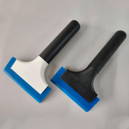 2Pcs Small Squeegee 5 inch Water Blade for Car,Window,Mirrors,Glass,Shower Glass Door,Bathroom Countertop,Kitchen Sink