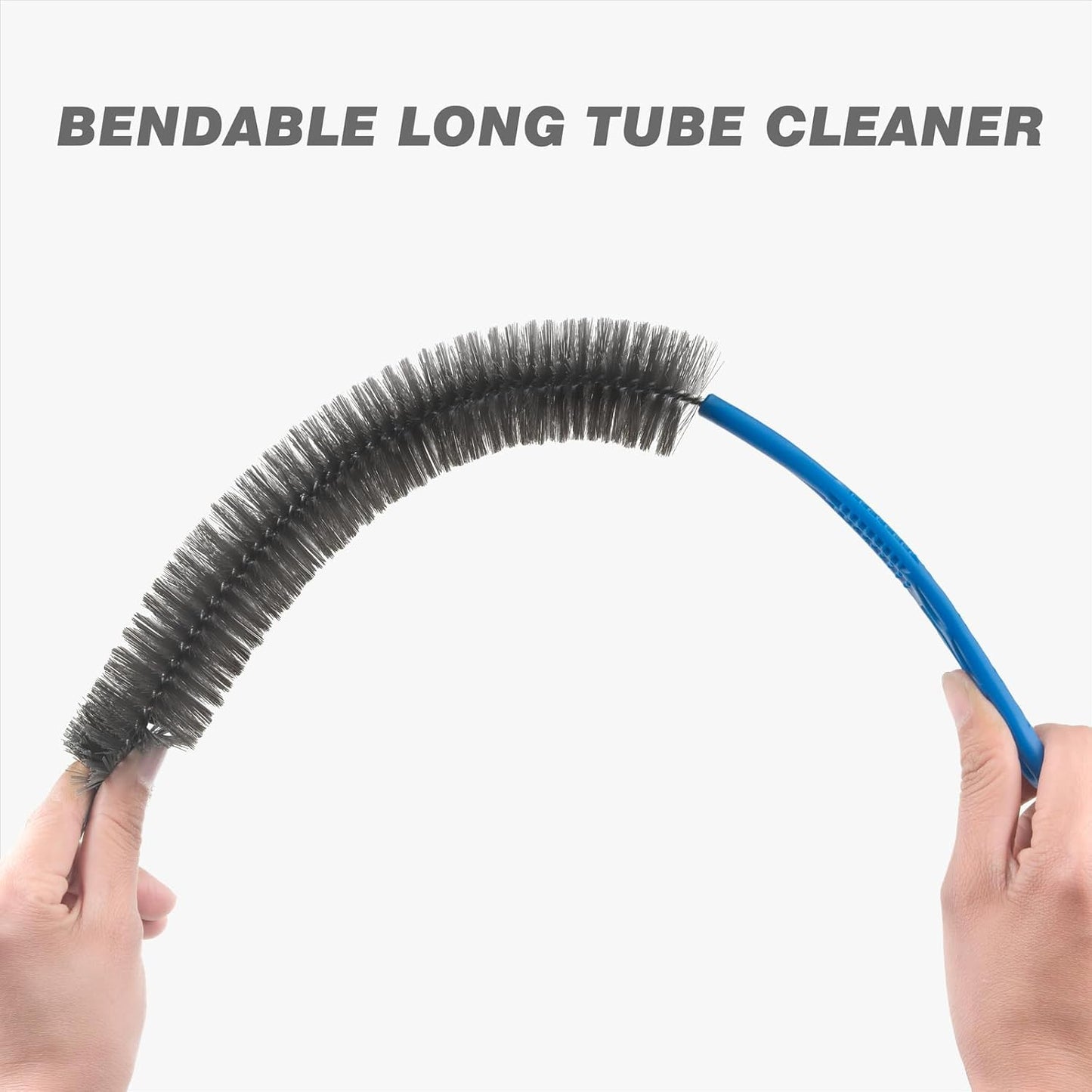Drain Brush and Drain Snake Cleaner Tools Set, Flexible Drain Hair Remover Tool with Long Pipe Drain Cleaning Brush Drain Clog Remover for Home Sink Overflow