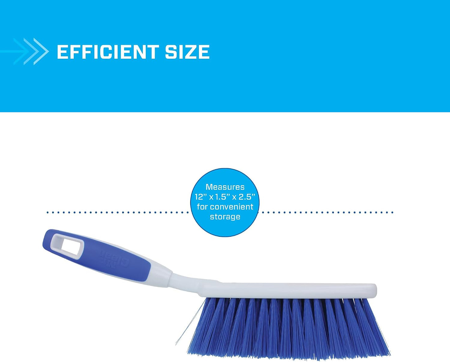 Mr. Clean 442402 Durable Bristle Handle Scrub