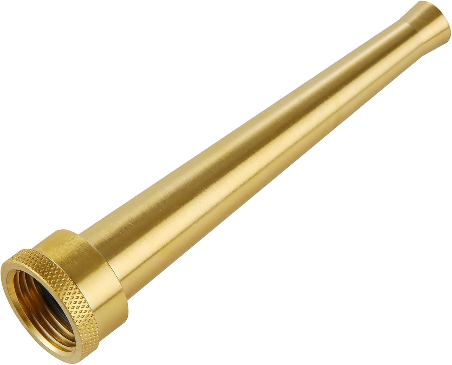 Brass Water Hose Nozzle-6 Inch, 3/4 Inch Thread Inlet Garden Hose Nozzle Sprayer, Heavy-Duty Water Jet Nozzle High Pressure Hose Nozzle