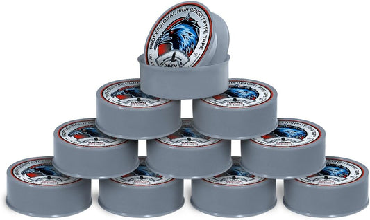 SUPPLYGIANT UUD12520H-10 PTFE Thread Seal Tape for Plumbers, Gray 1/2 Inch x 520 Inch (Pack of 10 Rolls)