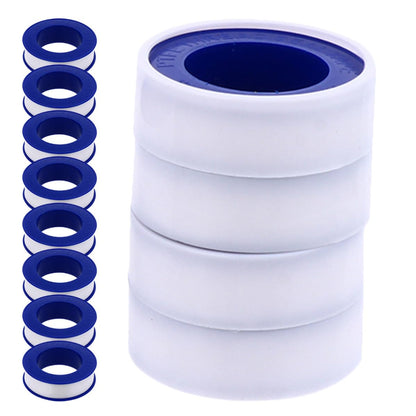PTFE Thread Seal Tape Excellent Sealing and Leak Prevention Tape 12 Rolls for Plumbing Pipe Joints and Pipes for Connections and Water Leak Repair