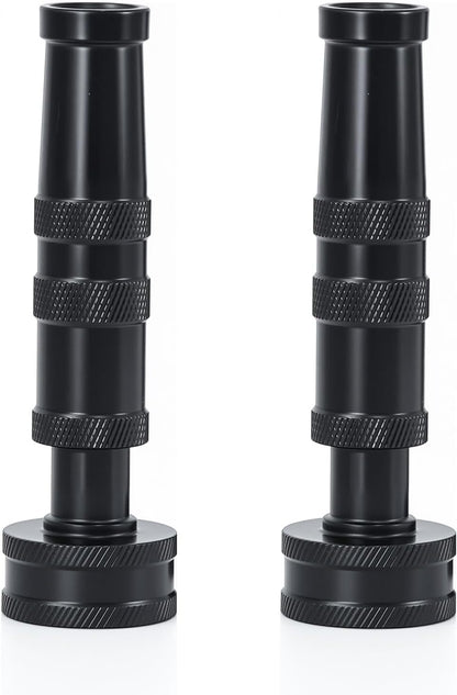 RESTMO Metal Water Hose Nozzle, Heavy Duty Brass Nozzle | High Pressure, Garden Hose Sprayer, For Outdoor