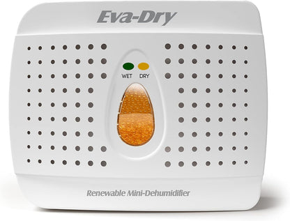 Eva-Dry Wireless Mini Dehumidifier, White (E-333)