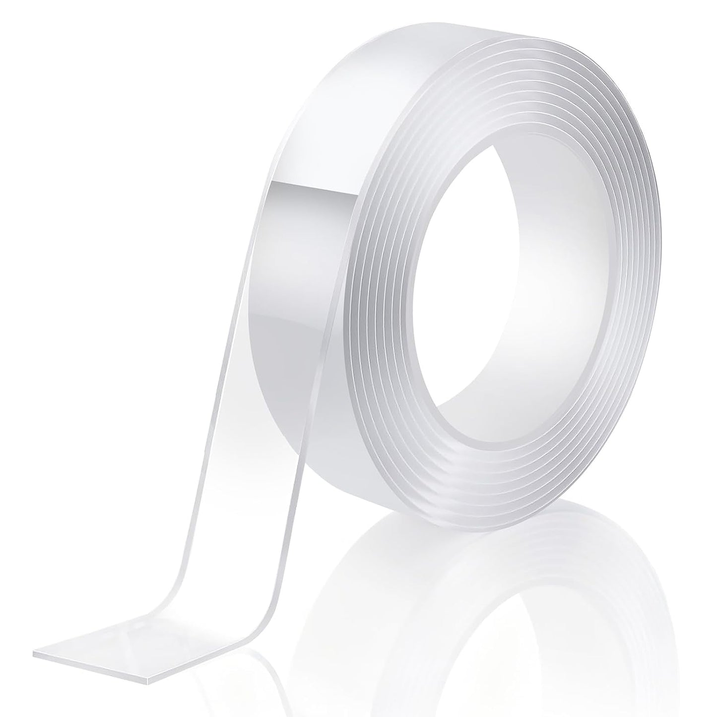 P7yaumy Double Sided Tape Heavy Duty 0.75in×20ft, Nano Tape Double Sided, Removable Traceless Two Sided Adhesive Tape, Clear Mounting Tape Double Sided Tape for Walls, Hanging Picture,Poster,Carpet