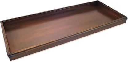 Good Directions Large Boot Tray, Squares Multi-Purpose All Weather Decorative Boot Tray, Shoes, Plants, Garage, Patio Door, Pet Bowls, 34 inch Entry Indoor Shoe Tray, Copper Finish