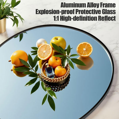 Prywot Arched Full Length Mirror, 70"x26" Free Standing Floor Mirror, Modern Full Body Mirrors with Stand, Wall Mirrors with Aluminum Alloy Frame for Bedroom,Living Room, Gold