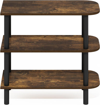 Furinno FANO Shoe Rack, 24-Inch Width 2-Tier Shoe Organizer, Stackable Shoes Storage, 11.7 x 24.2 x 11.7, for Closet Entryway, Office, Garage, Amber Pine