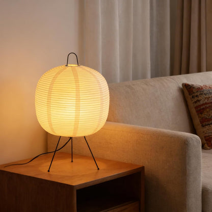Small Rice Paper Lamp, Japanese Lamp Lantern Table Lamp, Paper Table Lamp, Lantern Lamps for Desk Bedrooms Bedside Night Light (Tower)