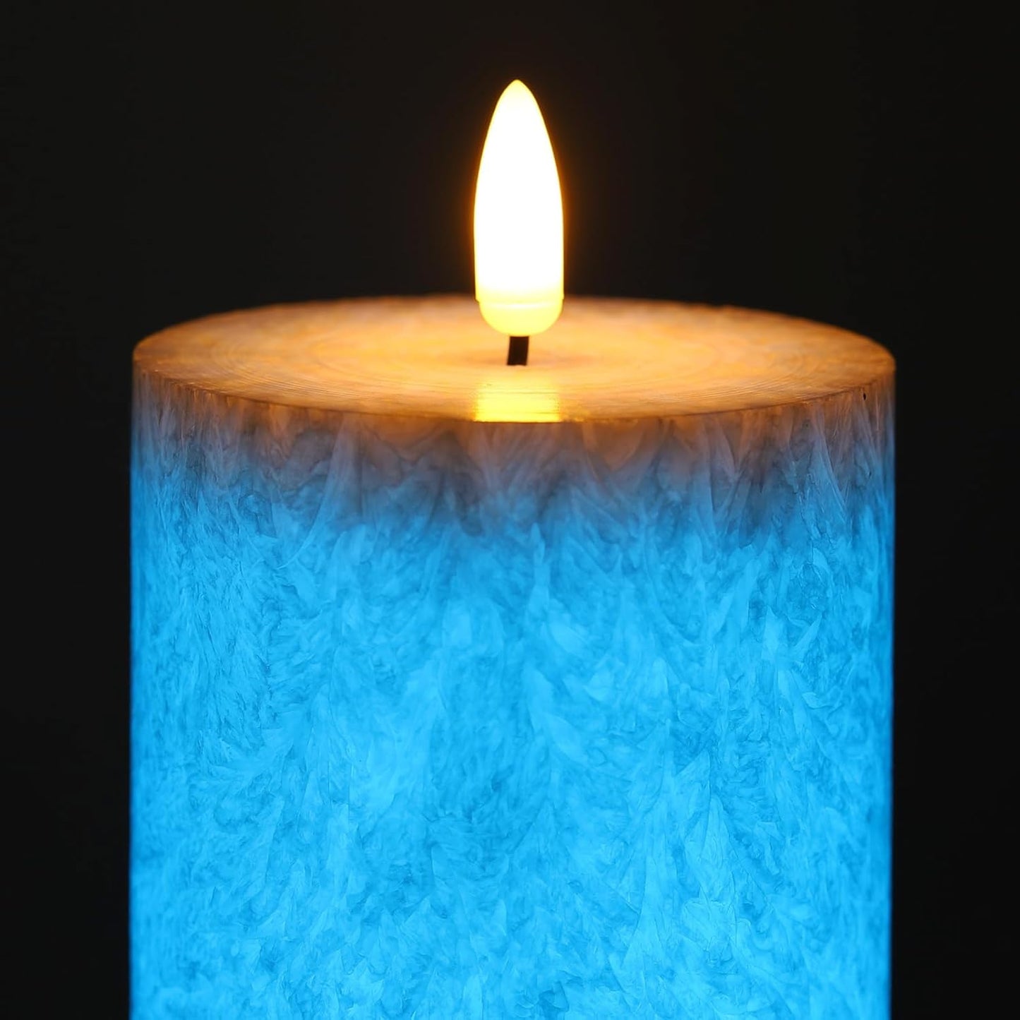 ANGELLOONG Flickering Flameless Candles, Realistic Battery Operated Candles with Remote and Timer, Set of 3 LED Candles for Room Fall Home Wedding Decor Centerpieces Table Party Valentines Decorations