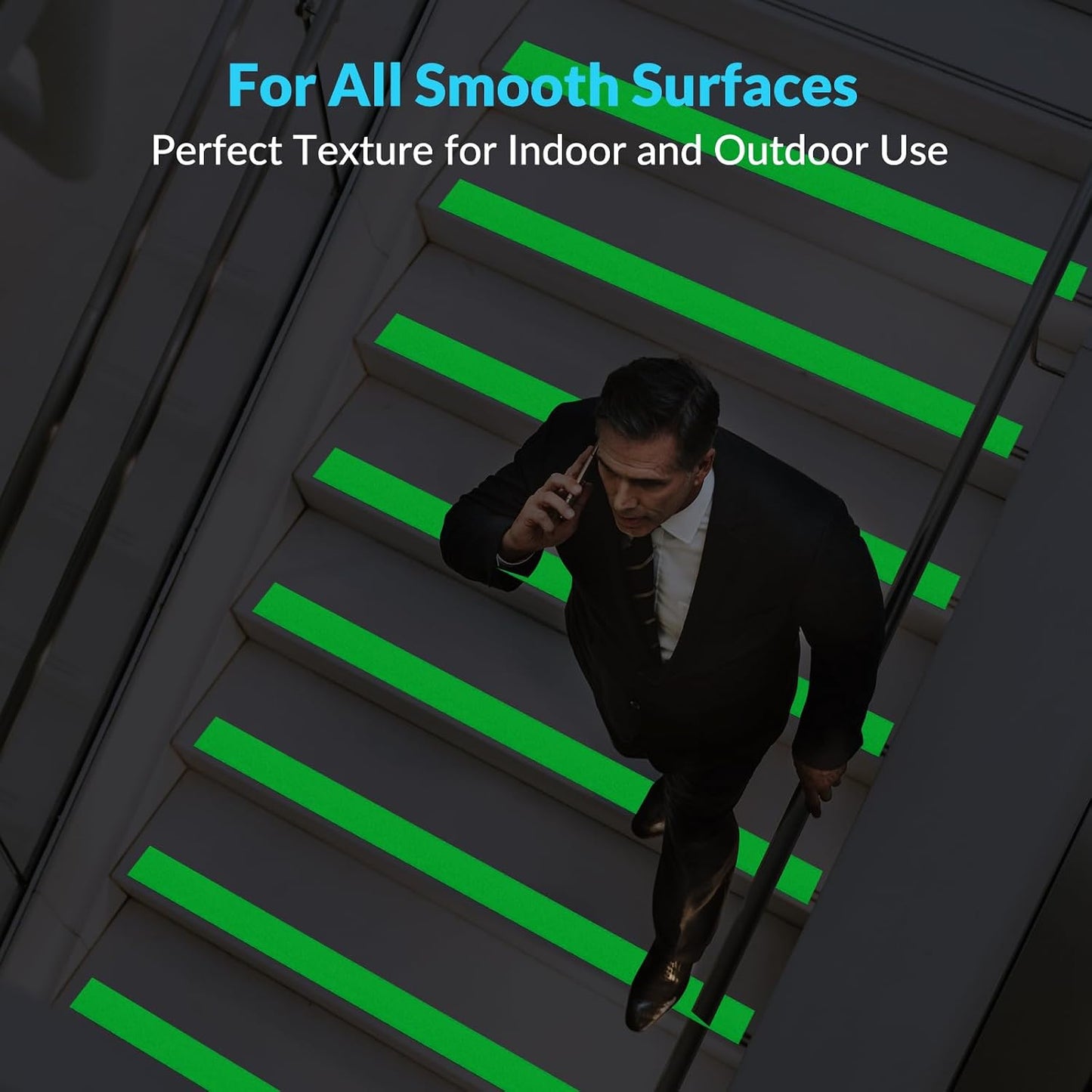 Lifegrip Anti Slip Tape, 4 Inch x 15 Foot Non-Slip Traction Grip Tape for Stairs, Waterproof Stair Treads Grip Non Slip, Non Skid Tape for Steps, Outdoor Black Grip Tape (4" X 15')