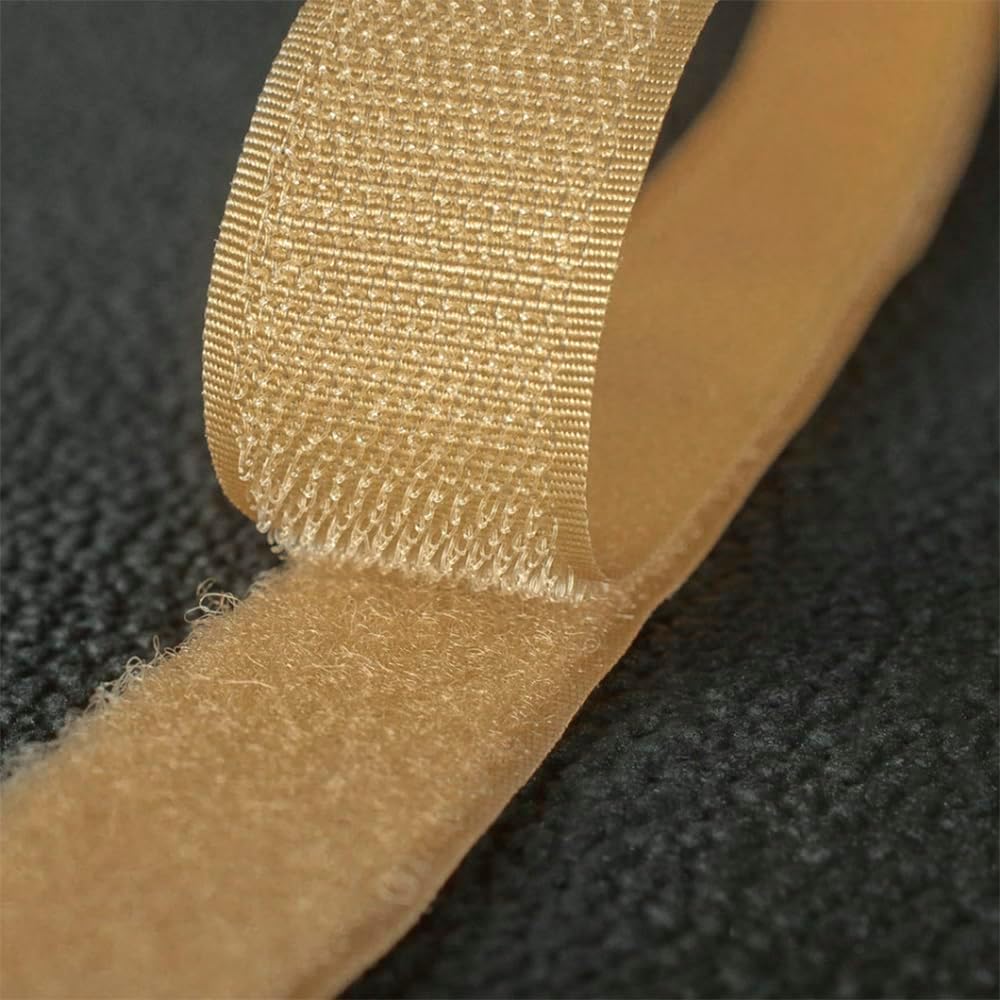 1 inch Black Hook and Loop Tape 1 Yd Self Adhesive Tape Sticky Back Heavy Duty Fastener Ideal for Window Fixing Net Carpets DIY Project Handmade Craft Home Office