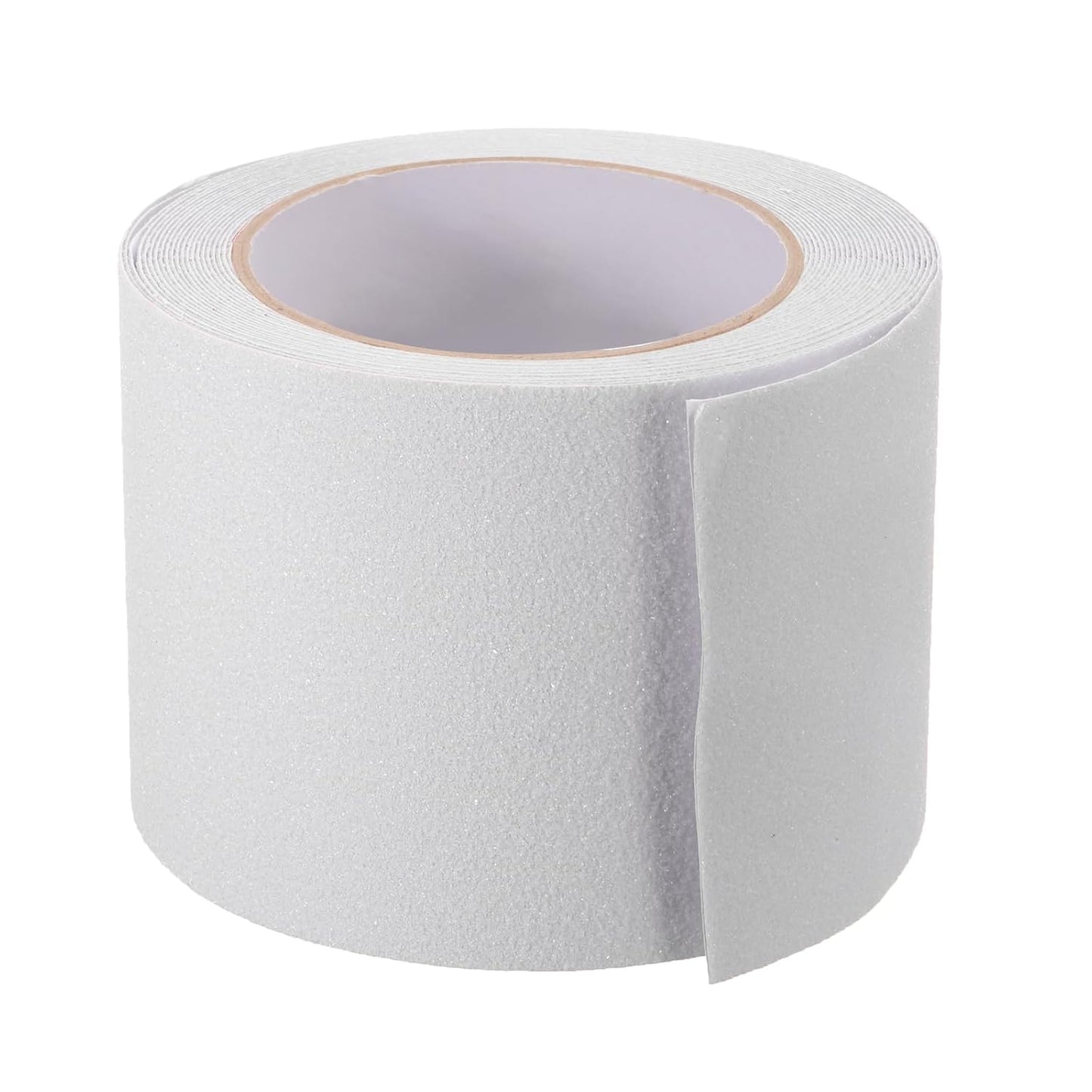HARFINGTON Anti Slip Traction Tape 2" x 16.4ft Waterproof Non-Slip Grip Tape High Friction Weather Resistant Non Skid Stair Treads Tape for Indoor Outdoor Stair Steps, White
