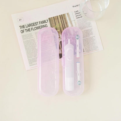 Newly upgraded toothbrush travel case, suitable for Oral-B/Oral-B Pro/Philips Sonicare/Aquasonic toothbrush, travel electric toothbrush box(black)