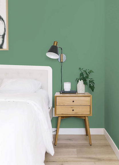 Dimoon 118''x17.7'' Green Peel and Stick Wallpaper Contact Paper Modern Self Adhesive Wall Paper Removable Renter Friendly Textured Solid Color Shelf Cabinet Vinyl Roll (118''x17.7'',Dark Green) - Colors B
