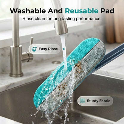 Window Screen Cleaning Brush, Mesh Screen Cleaner, Detachable Window Screen Cleaning Brush Washing Tool, Windows Screen Cleaner Tool with Wet and Dry Dual-Use, for Clothes,Pet Hair Extra Sticky (1PC)