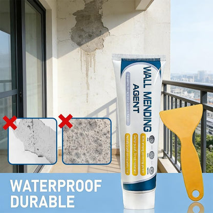2026 New Multi-Functional Drywall Patch Repair Kit with Scraper - Quick Drying Wall Mending Agent Paste for Holes, Cracks, Nail Holes, Dents & Small Damage (3 Pcs)