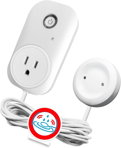 Smart Overflow Detection Sensor | Water Overflow Alarm with Real-Time Alerts for Home, Office & Basement Protection