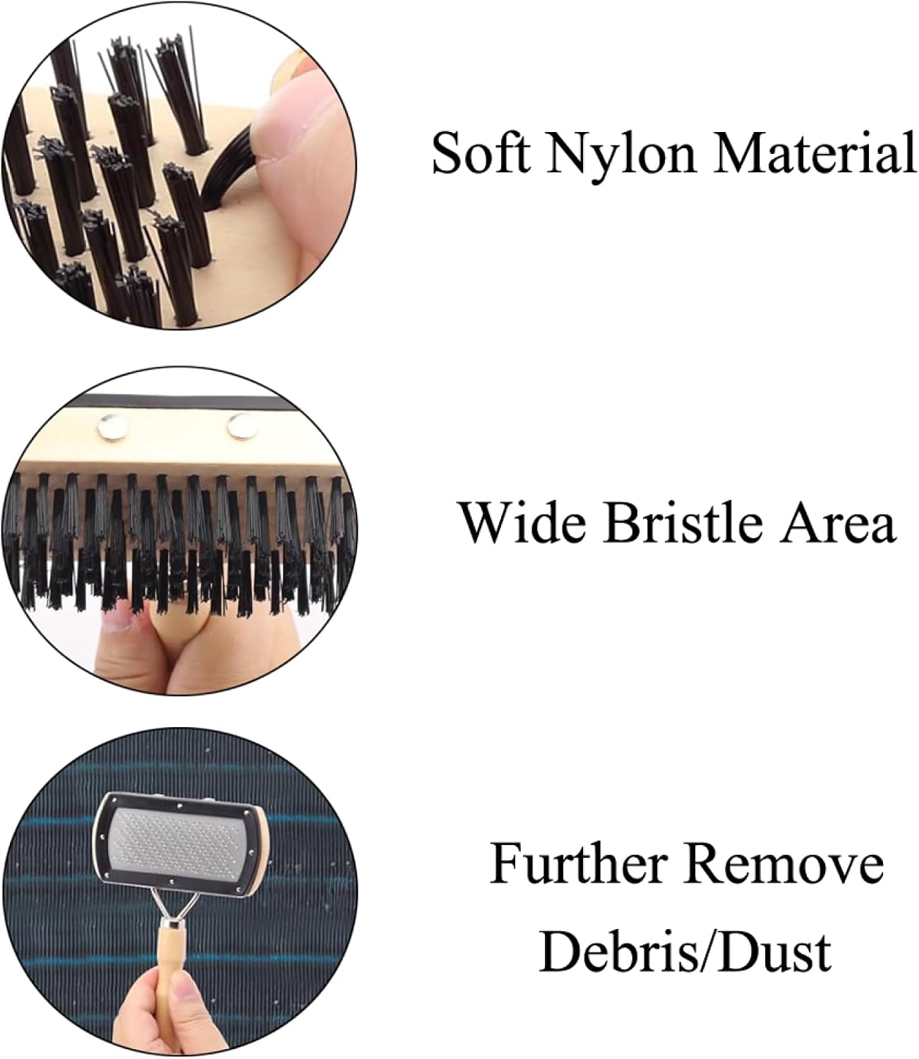 1 Pcs Dual-Sided HVAC Fin Comb - Air Conditioner Coil Cleaning Brush for Condenser & Evaporator Coils AC Maintenance Tool (Grey)