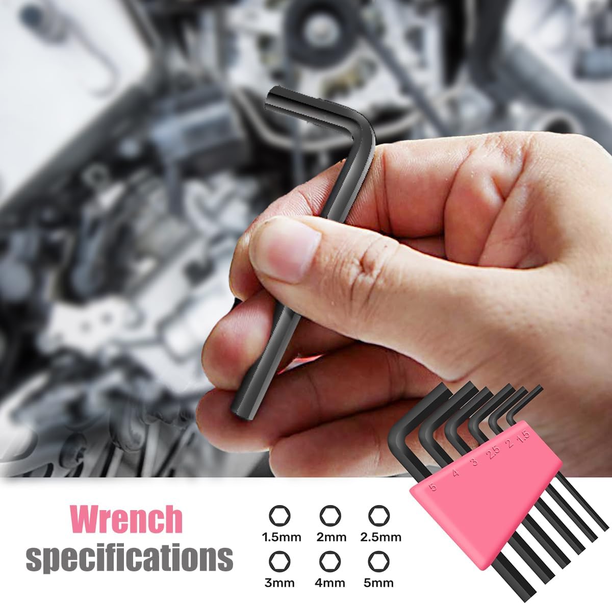 24-Piece Pink Household DIY Tool Kit for Women – Compact Mini Tool Box Set with Essential Starter Tools for Home Projects