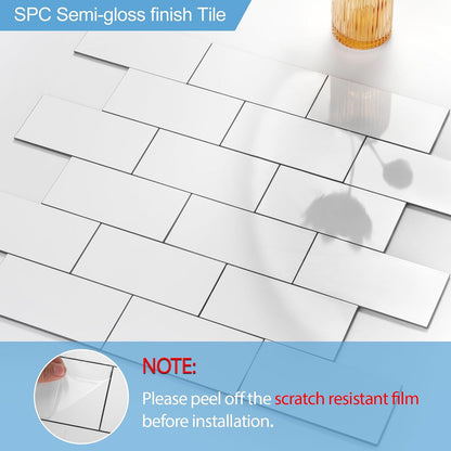 2026 New Upgrade Peel and Stick Backsplash Tile, Peel and Stick 11.34" X 11.57" Wall Tile for Kitchen, Bathroom, Fireplace, Laundry (Beige Ecru, 10 Packs)