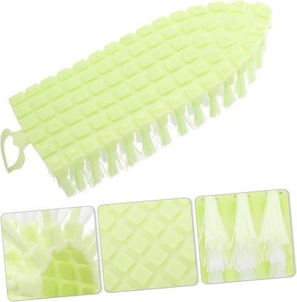Zerodeko Sink Scrub Brush Small Cleaning Brush for Effortless Kitchen Bathroom Cleaning Compact Design for Stains Dirt Lightweight Portable Multi-Scene Use Easy to Grip