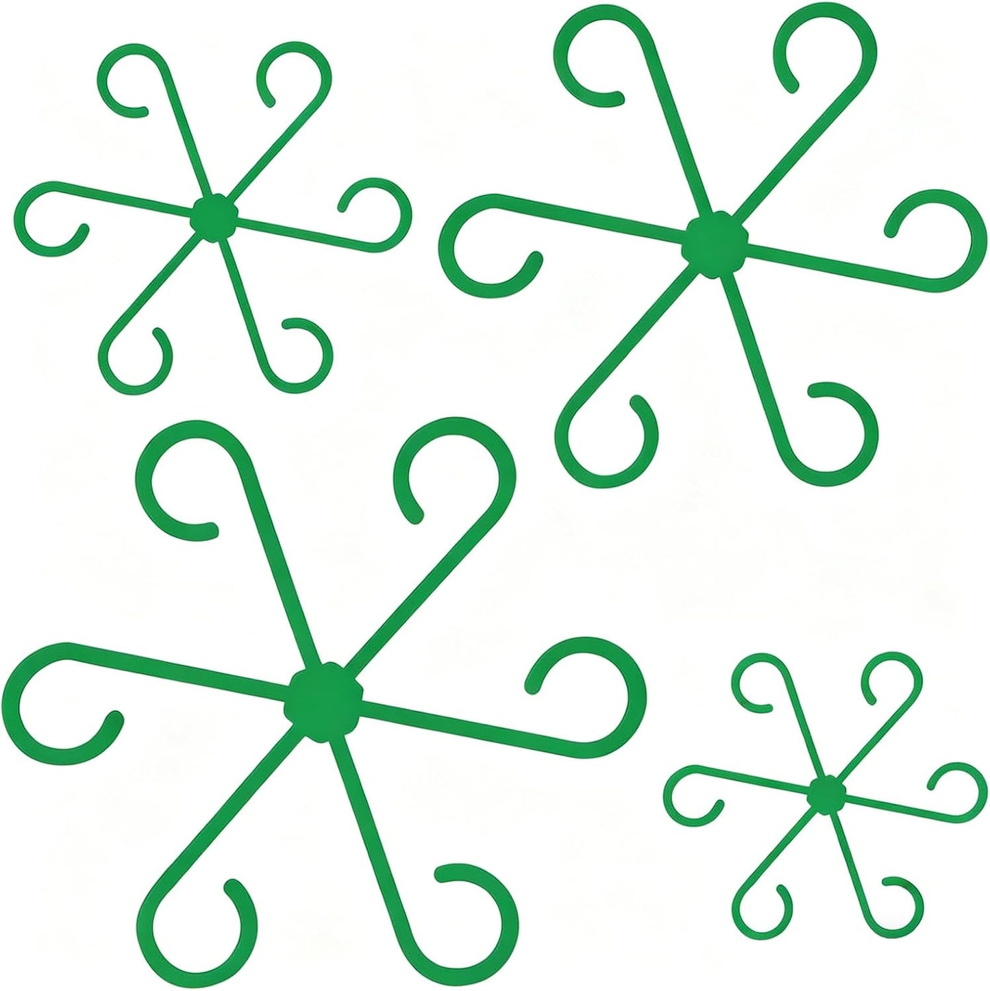 8pcs of Plant Support Holders, Anti-Tipping Frames, Spring RainBranch Fixing Flower Pot Stands, Gardening Flower and Green PlantSupport Structure
