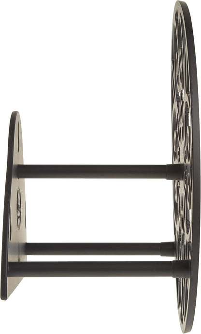 Liberty Garden Products 670 Wall Mounted Decorative Hose Butler, Holds 125-Feet of , Black