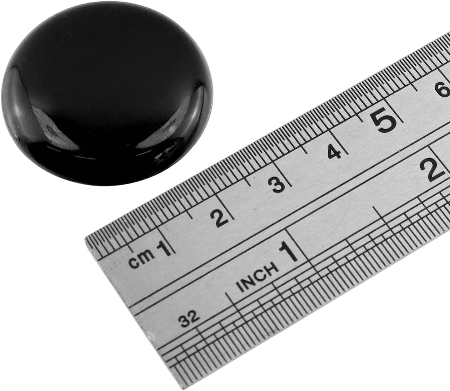 Antrader 1.5 Inch Self-Stick Furniture Round Felt Pads Wood Floor Protectors – Protect Your Hard Floors from Furniture Scratches, Pack of 48, Black