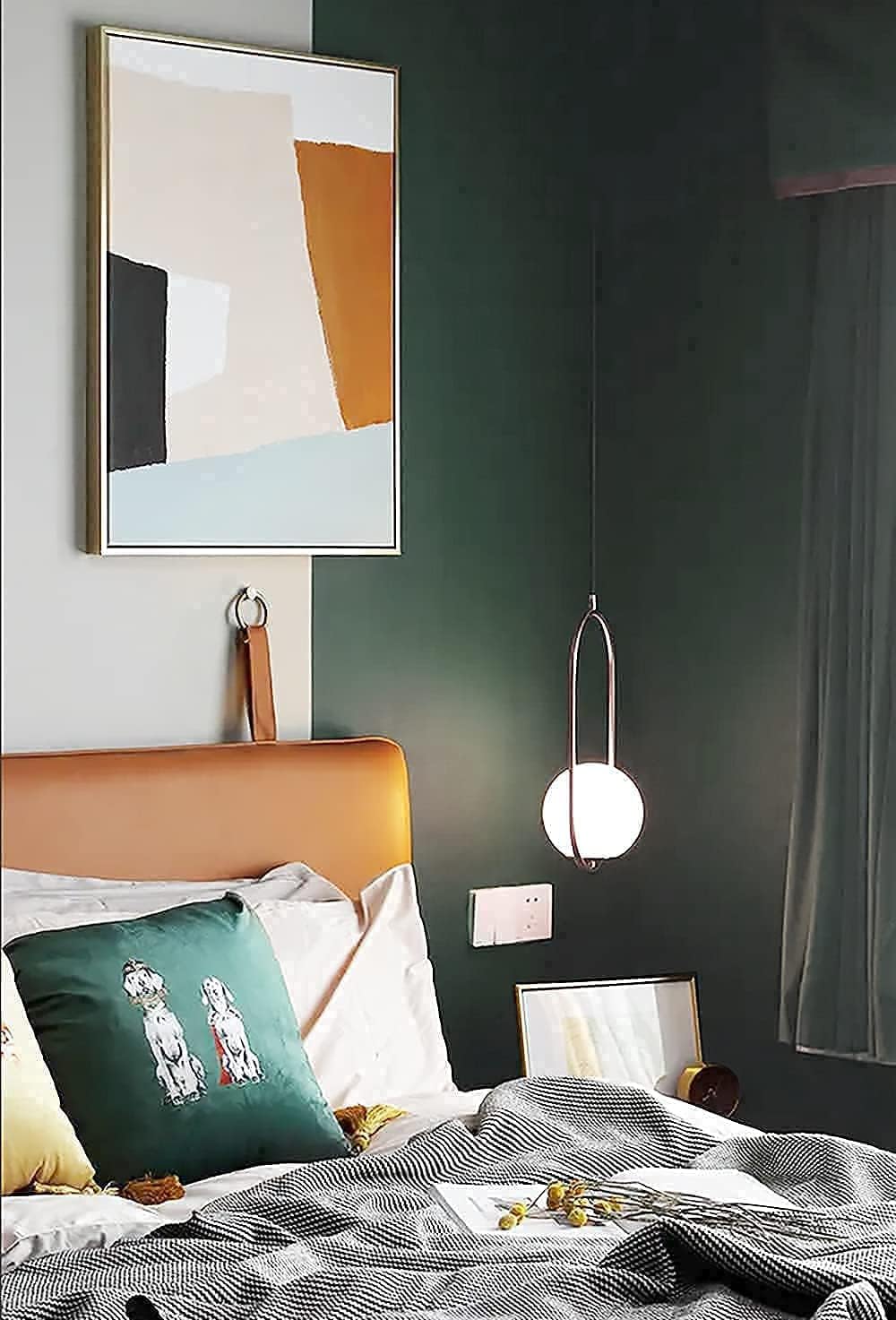 Dimoon 118''x17.7'' Green Peel and Stick Wallpaper Contact Paper Modern Self Adhesive Wall Paper Removable Renter Friendly Textured Solid Color Shelf Cabinet Vinyl Roll (118''x17.7'',Dark Green) - Colors A