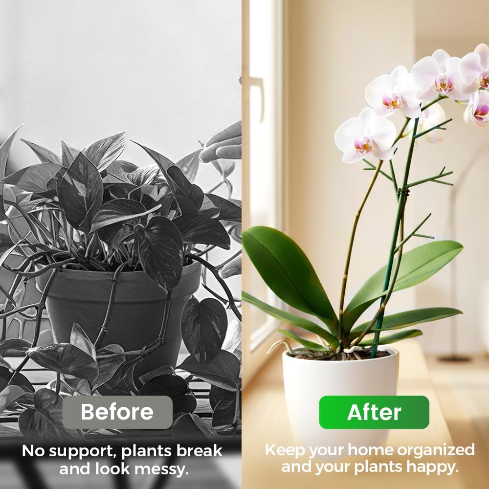 5 Pack Monstera Plant Support, Garden Plant Support Stakes for Indoor Outdoor Plants, Climbing Plant Support Structures Plant Holder Stick Moss Pole for Support Tall Potted Plants (5 Pack)
