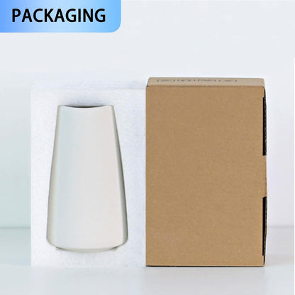 5'' White Ceramic Bud Vases Set of 10,Small Vases in Bulk for Flowers,Mini Vases for Centerpieces,Modern for Floral and Pampas Grass,Boho for Wedding,Party,Table Home Decor