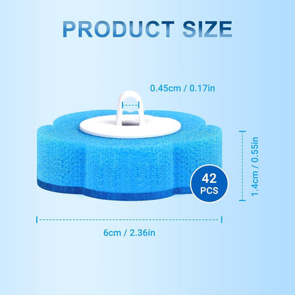 Disposable Toilet Brush with Holder, Disposable Toilet Cleaning System with 36 Refills, Toilet Wand Kit for Bathroom Toilet Cleaning (Disposable Toilet Brush)