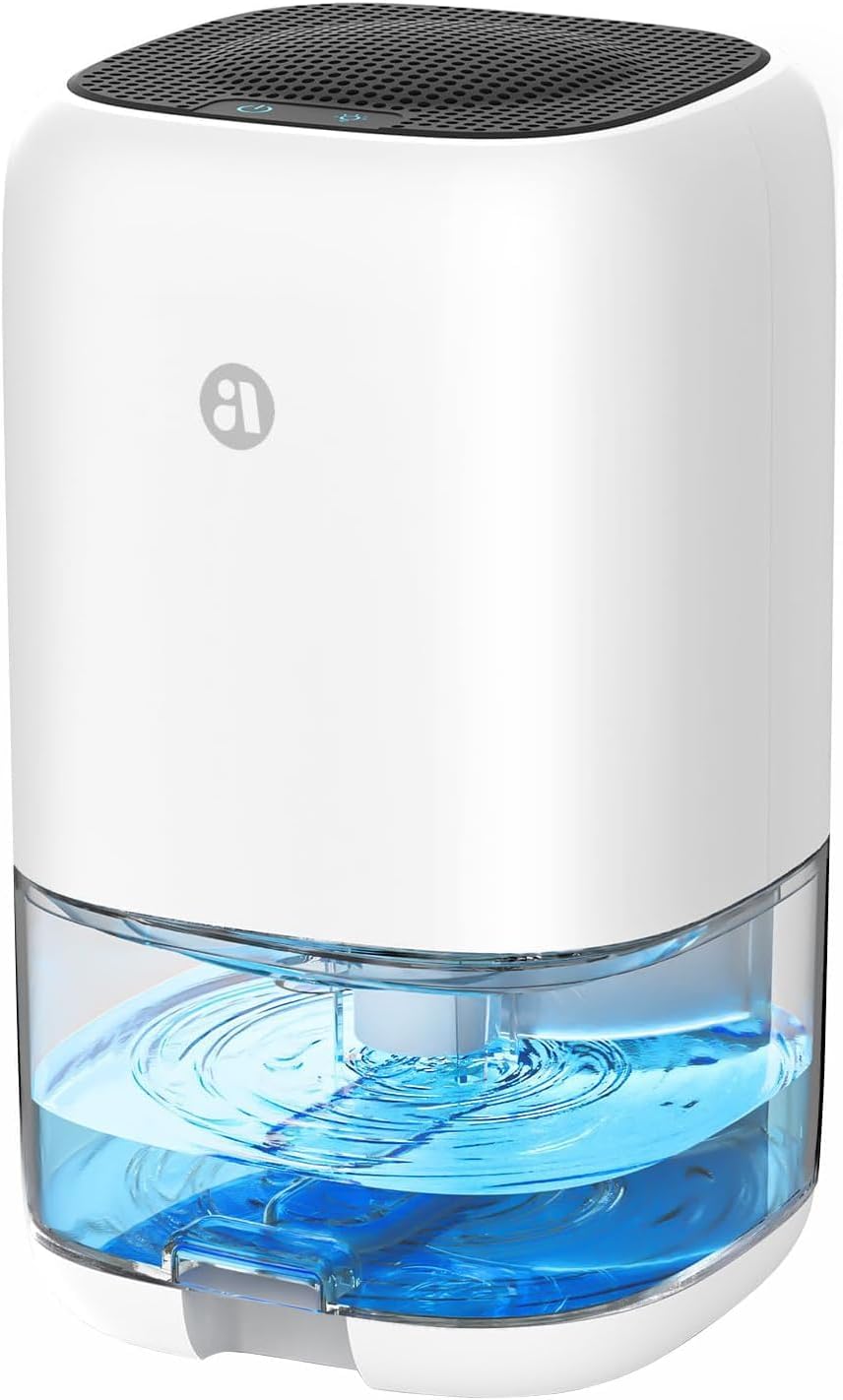 Dehumidifier, 35 OZ Small Dehumidifiers for Bedroom for Home, Quiet with Auto Shut Off, Dehumidifiers for Bedroom (280 sq. ft), Bathroom, RV, Closet, White