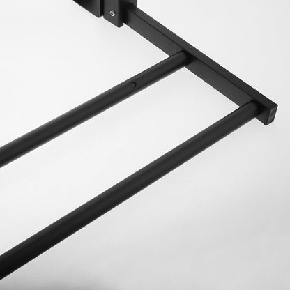 SECFOU Clothes Drying Rack Quilt Rod Hook Foldable Laundry Wall Mounted Drying Rack for and Multifunctional Iron Hook, Space Saving Indoor and Outdoor Balcony