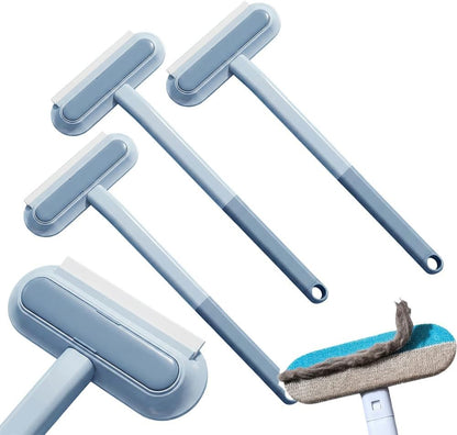 Window Screen Cleaning Brush, Mesh Screen Cleaner, Detachable Window Screen Cleaning Brush Washing Tool, Windows Screen Cleaner Tool with Wet and Dry Dual-Use, for Clothes,Pet Hair Extra Sticky (1PC)