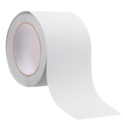 HARFINGTON Anti Slip Traction Tape 2" x 16.4ft Waterproof Non-Slip Grip Tape High Friction Weather Resistant Non Skid Stair Treads Tape for Indoor Outdoor Stair Steps, White