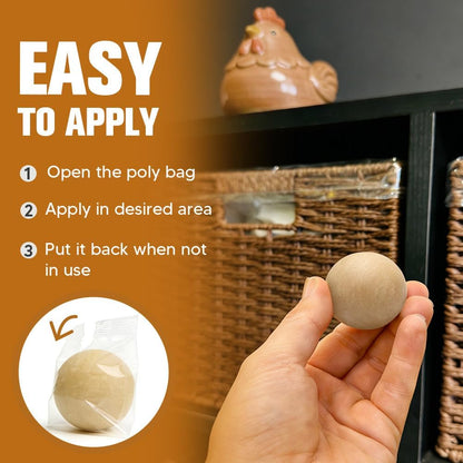 AUDQQM Mosquito Repellent Outdoor Patio, Mosquito Repellent Balls Indoor, Mosquitoes Deterrent for Yard, Keep Mosquito Away for Room/Porch/Camping, Last for 60 Days-8P