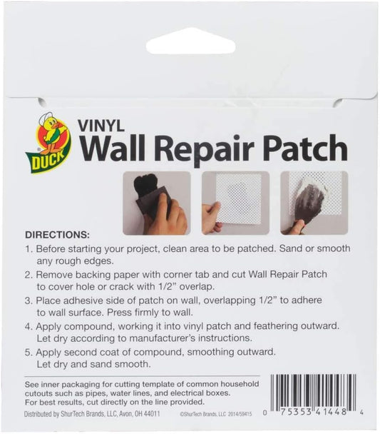 5"x5" PVC Wall Patch # 284711
