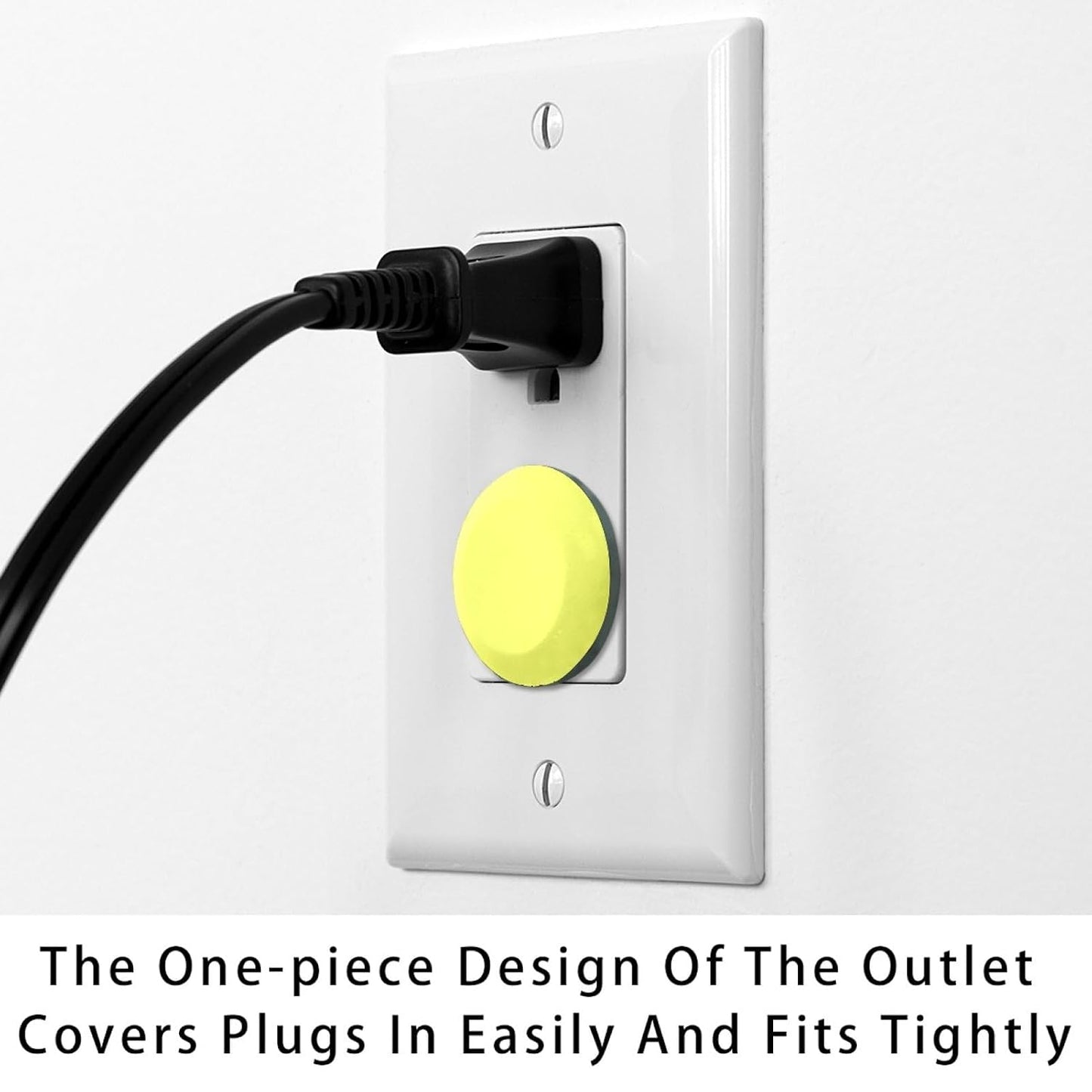 Pure Blue Color Outlet Covers Baby Proofing - Plug Covers for Electrical Outlets, Child Proof Socket Covers, Baby Safety Products for Home, Office