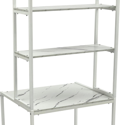 Over Washer and Dryer Shelves, 3 Tiers Laundry Room Shelves Washer and Dryer Shelf, Space Saver Freestanding Standing Shelf Storage Rack for Bathrooms, Laundry Room