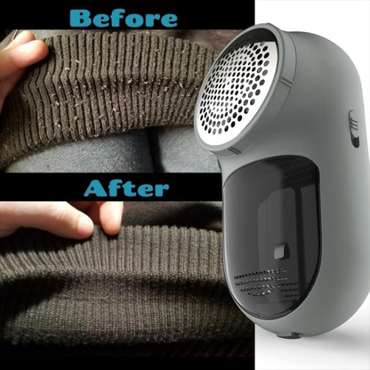 Rechargeable Fabric Shaver, Magictec Lint Remover Sweater Defuzzer Lints Fuzzs Pills Pilling Trimmer for Clothes and Furniture -Battery Operated (Black)