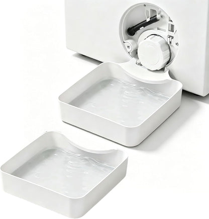 Universal Front-Load Washing Machine Drain Pan, Leak-Proof Washing Machine Drain Tray - Universal Low Profile, Catches Drips & Overflows - Keeps Laundry Floors Dry (1pc)