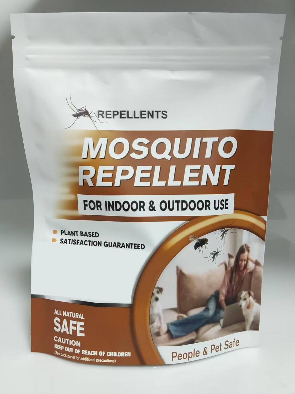 SCFKAOF Mosquito Repellent Outdoor Patio, Mosquito Deterrent for Yard, Indoor Mosquito Repellent Balls, Mosquito Repeller for Patio, Keep Mosquito Away, Covers 120 Sq. Ft, 60 Days Protection-12 Packs