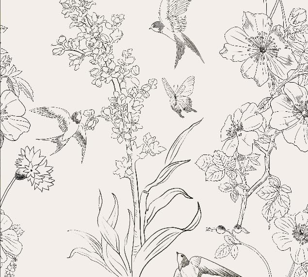 Peel and Stick Wallpaper Removable Self-Adhesive, Renter Friendly Waterproof Vinyl Contact Paper, Boho Self Stick Wall Paper for Bedroom Bathroom Cabinet Furniture Makeover, 17.5" x 118"