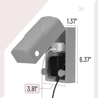 Bates Baby Safety Outlet Cover Box - Plug Covers for Electrical Outlets, Child Proof Outlet Cover, Socket Covers for Outlets