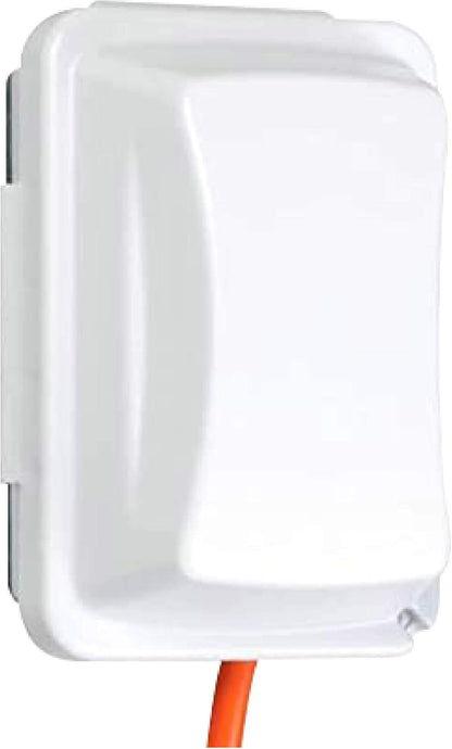 TayMac MM410W Single-Gang Horizontal/Vertical Mount Weatherproof In-Use Cover, 16 in 1, 2.75 in, White