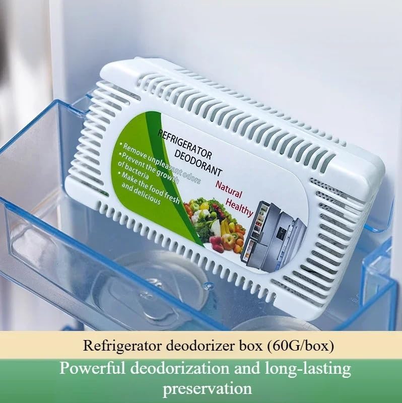 6 pack Refrigerator Air Purifier Bamboo Charcoal Activated Carbon Box Odour Absorber Closet Deodorant Freezer Deodorizer