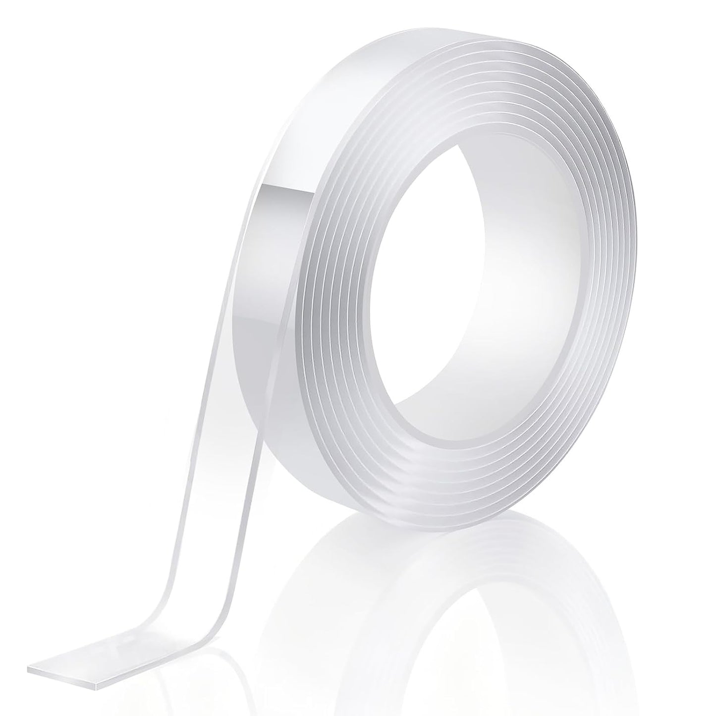 P7yaumy Double Sided Tape Heavy Duty 0.75in×20ft, Nano Tape Double Sided, Removable Traceless Two Sided Adhesive Tape, Clear Mounting Tape Double Sided Tape for Walls, Hanging Picture,Poster,Carpet